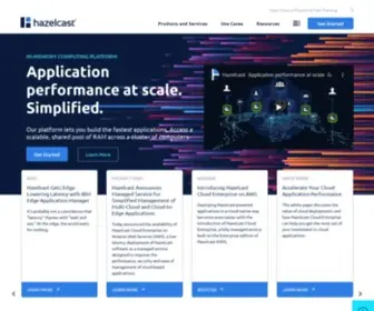 Hazelcast.com(Unified Real) Screenshot