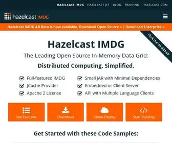 Hazelcast.org(This is the home of the Hazelcast In) Screenshot