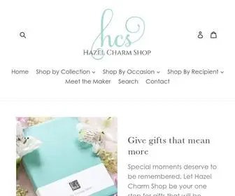 Hazelcharmshop.com(Hazel Charm Shop) Screenshot