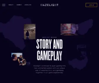 Hazelight.se(Story and gameplay) Screenshot