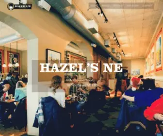 Hazelsnortheast.com(Real Good Food) Screenshot