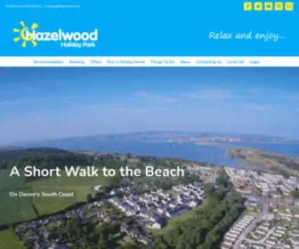 Hazelwood.co.uk(Hazelwood Holiday Park) Screenshot