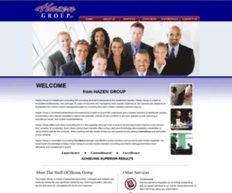 Hazengroup.com(Hazen Group) Screenshot