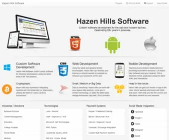 Hazenhills.com(Hazen Hills Software) Screenshot