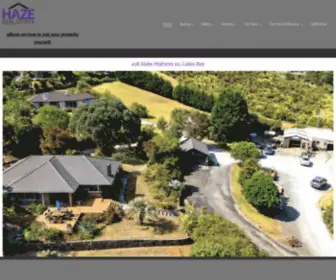 Hazerealestate.co.nz(Real Estate Company) Screenshot