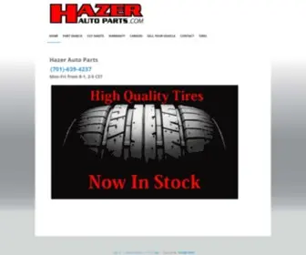 Hazersauto.com(Hazer Auto Parts) Screenshot
