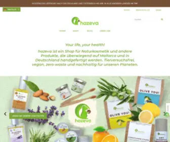 Hazeva.de(Domain im Kundenauftrag registriert) Screenshot