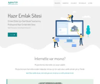 Haziremlaksitesi.com(Emlak Ofisleri İçin Tasarlanmış Emlak Web Sitesi) Screenshot