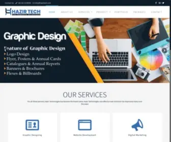 Hazirtech.com(Top Websites Designing) Screenshot