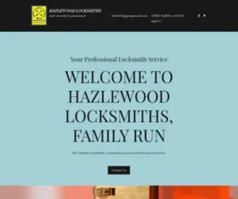 Hazlewoodlocksmiths.com(Hazlewood Locksmiths) Screenshot