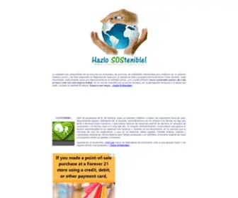 Hazlosostenible.net(Hazlo Sostenible) Screenshot