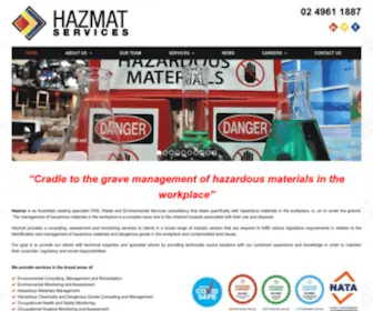 Hazmat-Services.com.au(Leading Waste) Screenshot