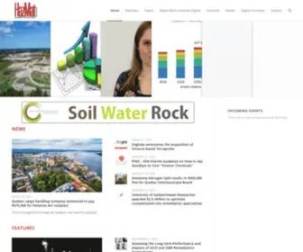 Hazmatmag.com(Environmental Solution) Screenshot