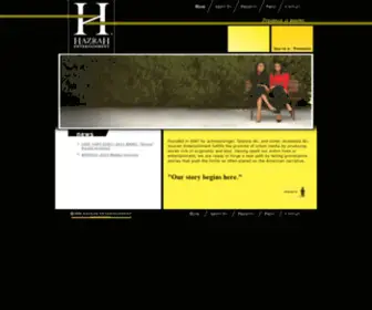 Hazrahentertainment.com(HazraH Entertainment) Screenshot