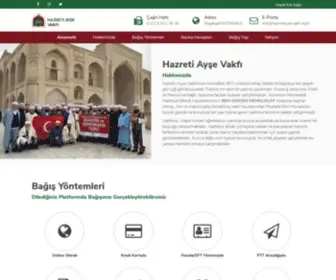 Hazretiaysevakfi.org.tr(Hazreti) Screenshot