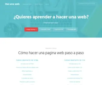 Hazunaweb.com(Diseño) Screenshot