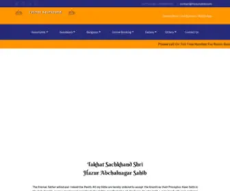 Hazursahib.com(Sachkhand Shri Hazur Sahib) Screenshot