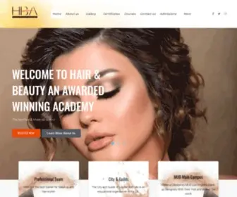 HB-Academy.ae(Hair & Beauty Academy's) Screenshot