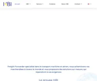 HB-International.com(HBI Maison de transit) Screenshot