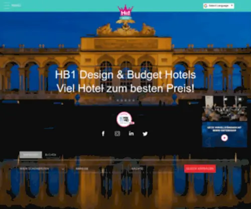 HB1.at(HB1 Design & Budget Hotels) Screenshot