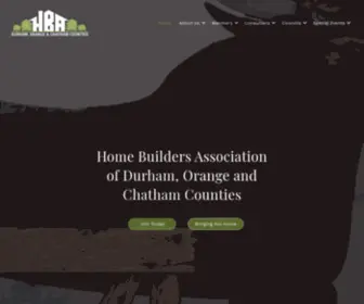 Hbadoc.com(Home Builders Association of Durham) Screenshot