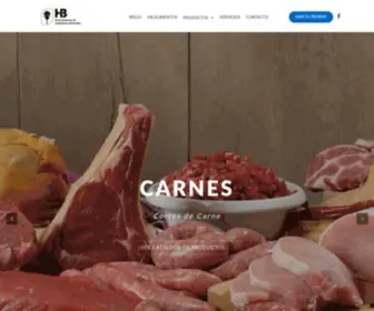 Hbalimentos.com(Distribuidora de Alimentos en Monterrey) Screenshot