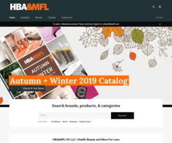 Hbamfl.com(Wholesale & Distribution in Health & Beauty Products) Screenshot