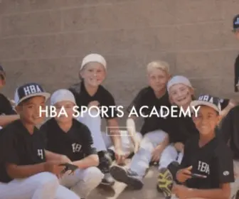 Hbasportsacademy.com(HBA Sports Academy) Screenshot