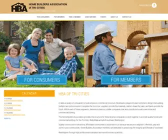 Hbatc.com(HOME BUILDERS ASSOCIATION OF TRI) Screenshot