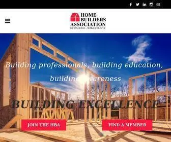 Hbawake.com(The Home Builders Association of Raleigh) Screenshot