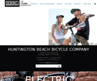 HBbcinc.com(Huntington Beach Bicycle Company) Screenshot