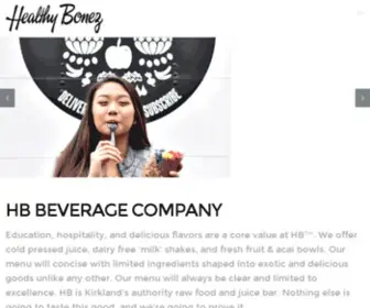 Hbbev.co(HB Beverage Company) Screenshot