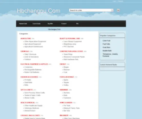 HBchangpu.com(HBchangpu) Screenshot