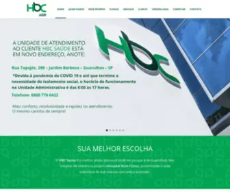 HBcsaude.com.br(HBC Saude) Screenshot