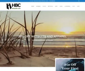 HBcsurf.com(HBC Surf OnLine Surf and Skate) Screenshot