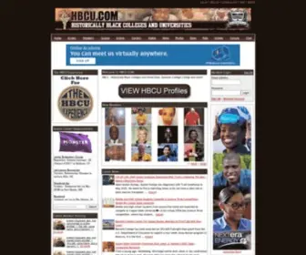 Hbcu.com(The site for anything and everything related to HBCUs) Screenshot