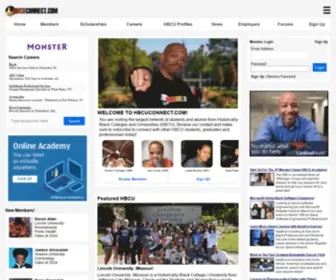 Hbcuconnect.com(Historically Black Colleges and Universities) Screenshot