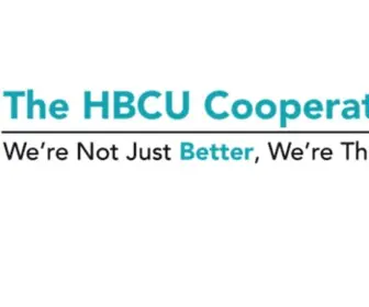 Hbcucoop.com(The HBCU Cooperative) Screenshot