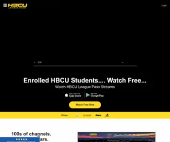 Hbculeaguepass.com(HBCU TV) Screenshot