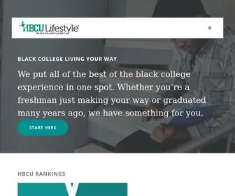 Hbculifestyle.com(HBCU Lifestyle) Screenshot