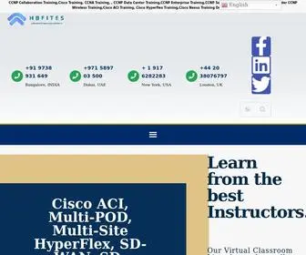 Hbfites.ae(#1 Cisco CCNA CCNP Collaboration Data Center Security Training) Screenshot