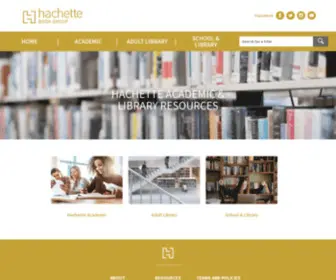 HBgresources.com(Hachette Book Group) Screenshot