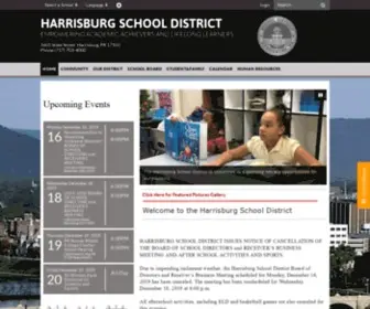 HBGSD.us(Harrisburg school district) Screenshot