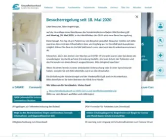 HBH-Kliniken.de(Gesundheitsverbund Landkreis Konstanz) Screenshot