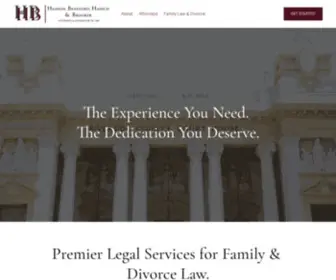 HBhlawyers.com(Riverside County Attorneys Hanson) Screenshot