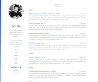 Hbish.com(Ben Shi) Screenshot