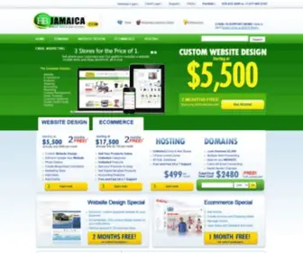 Hbjamaica.com(Jamaica Website Design) Screenshot