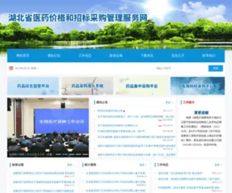 HBJGZC.com(湖北省药品耗材监管系统) Screenshot