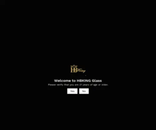 Hbkingshop.com(HBKING GLASS) Screenshot