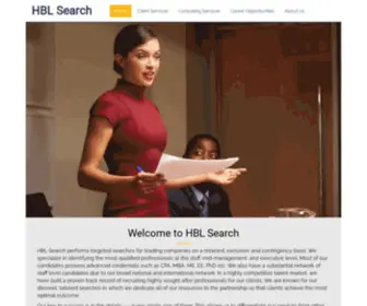 HBlsearch.com(Performing Targeted Searches for Leading Companies) Screenshot